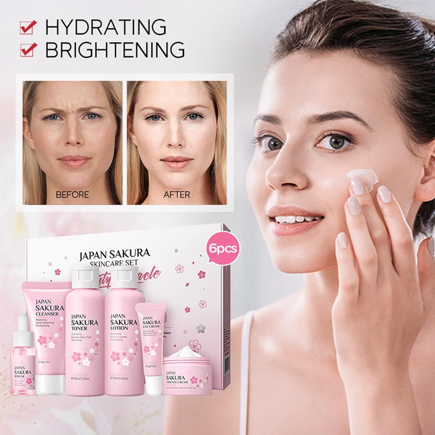 Japan Sakura Skin Care Set