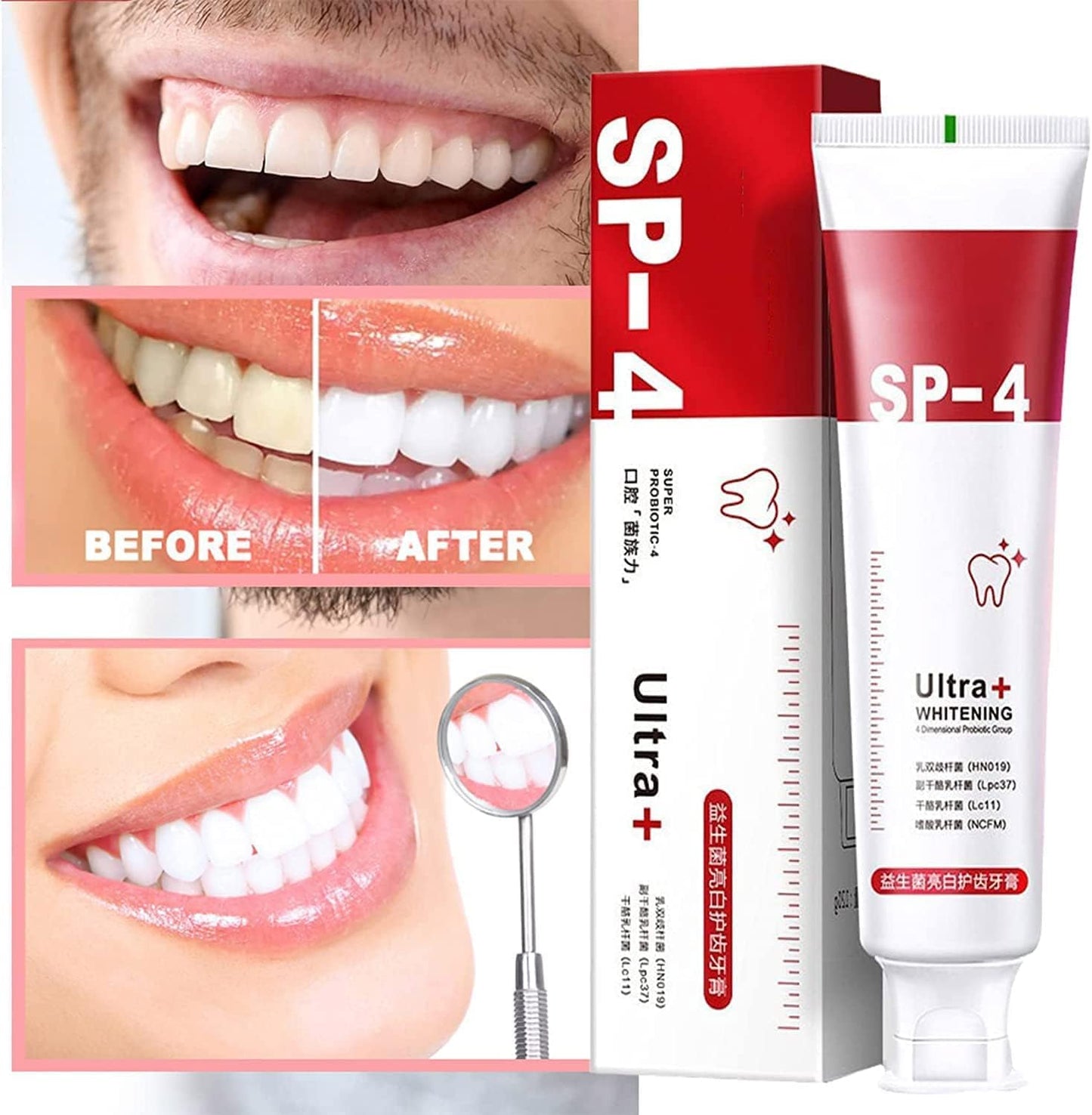 SP-4 Probiotics Whitening Toothpaste