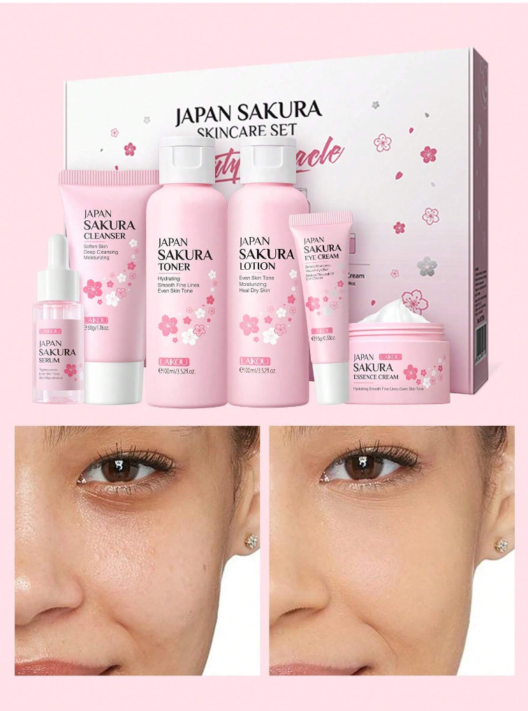 Japan Sakura Skin Care Set