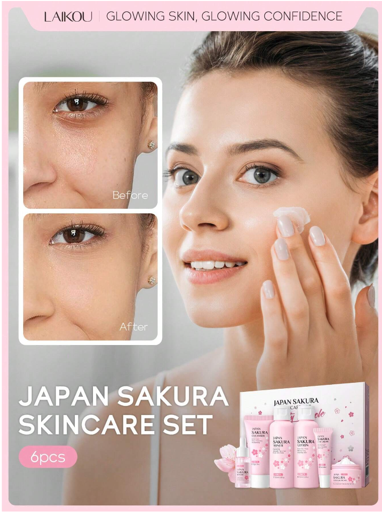 Japan Sakura Skin Care Set