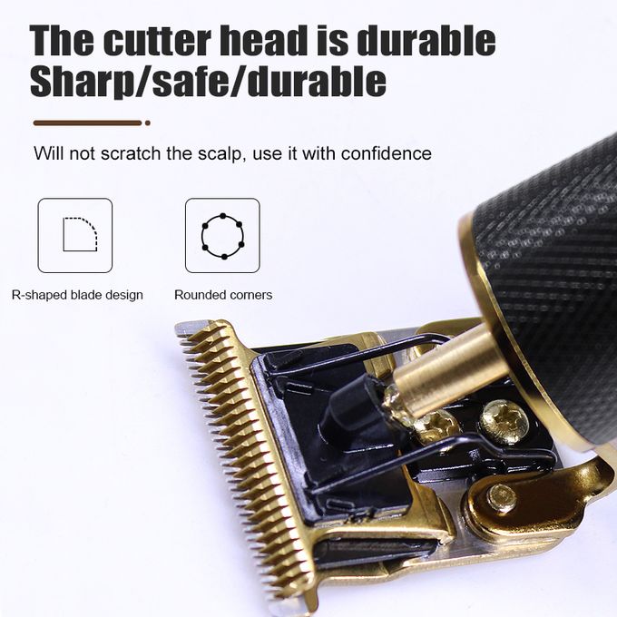 T9 Rechargeable Professional Hair Trimmer 0mm Baldheaded Cutter