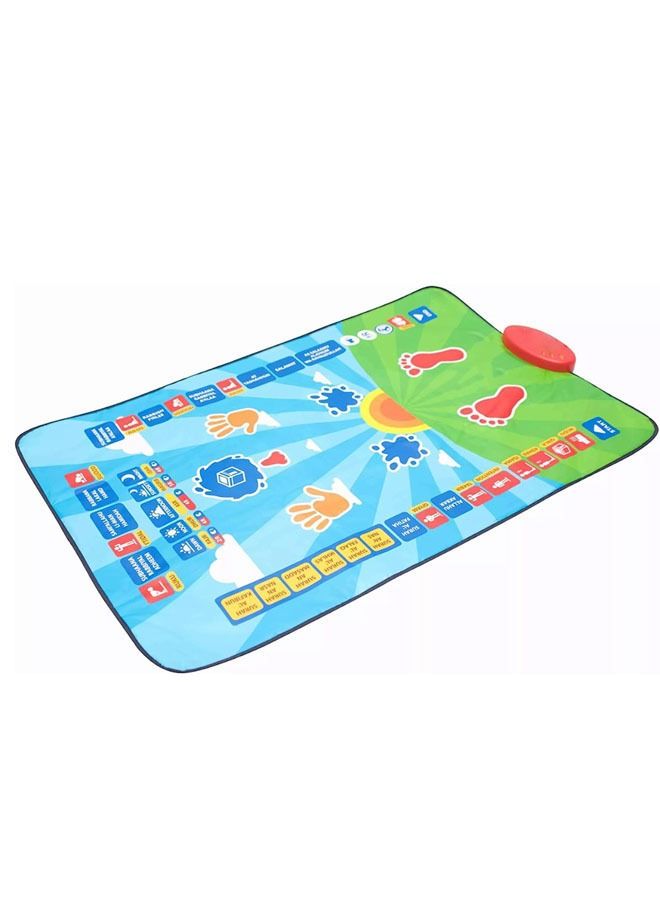 Yameen | Electronic Is-lamic Prayer Carpet For KIDS Worship Step Guide for Kids Toddlers