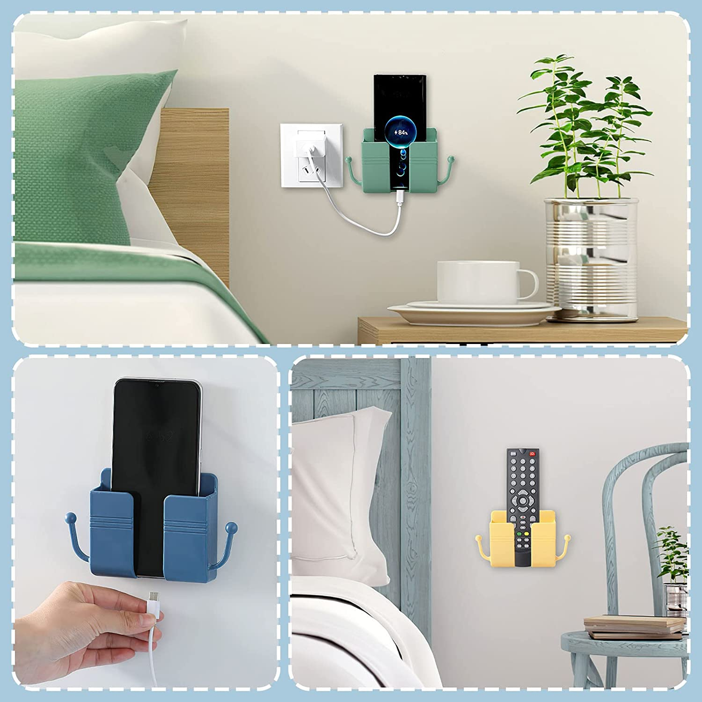 Wall Mount Holder (Pack of 5Pcs)