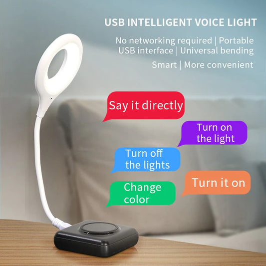 Smart Voice Control USB LED Light