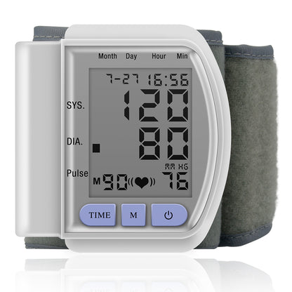 Blood Pressure Monitor Sphygmomanometer with Wristband