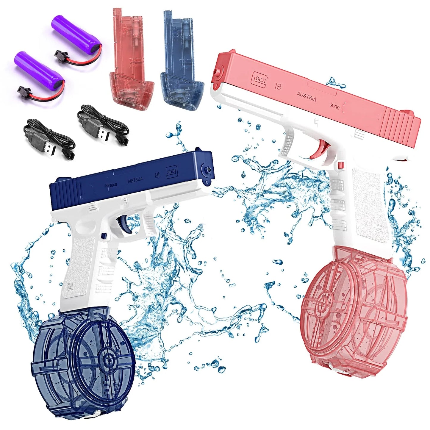 2023 Glock Electric Water Toy Gun Spray Blaster