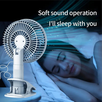 Super™ | Circulation Clamp Fan (Rechargeable)