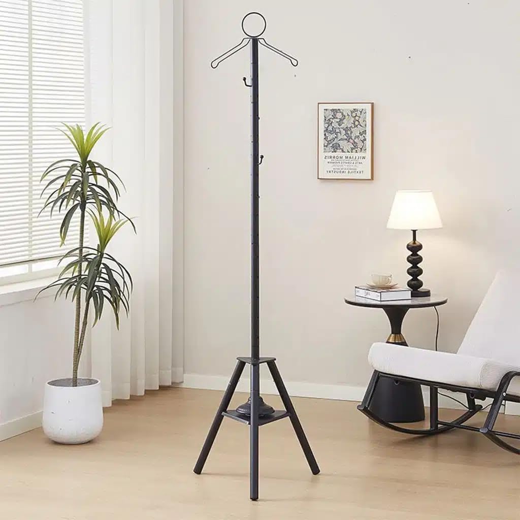 Clothes Incense Burner Stand - ( Bakhoor burner stand hanger with cloth hooks and holes for steaming clothes)