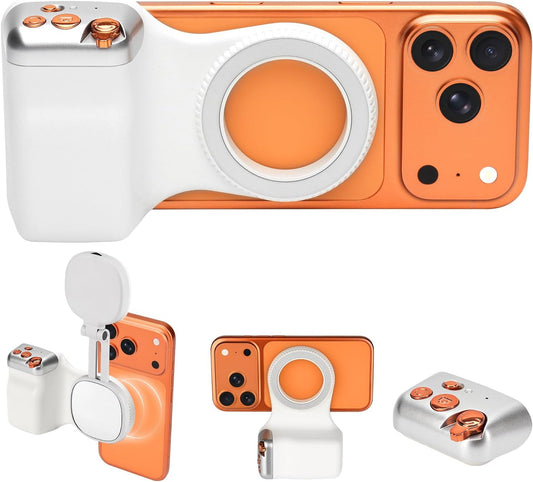Magnetic Phone Camera Grip | Creator Kit for TikTok/Selfies/Photography/Video