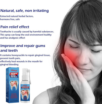 Instant Toothache Relief Spray