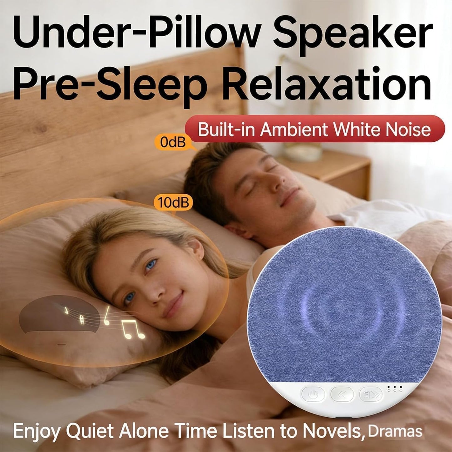 The PelloSync™ | Pillow Speaker