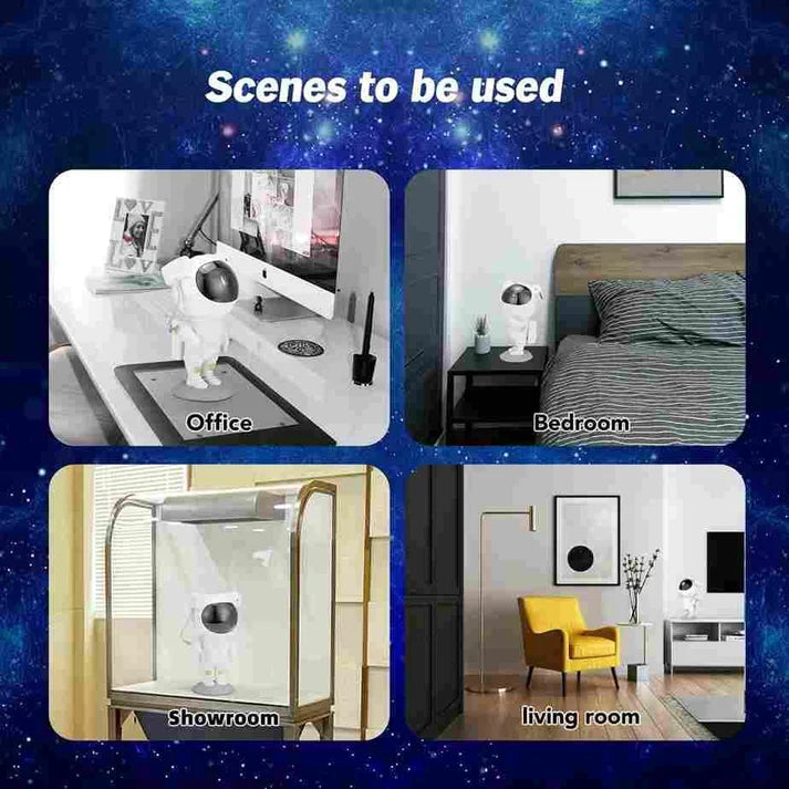 Astronaut Galaxy star projector lamp for every occasion