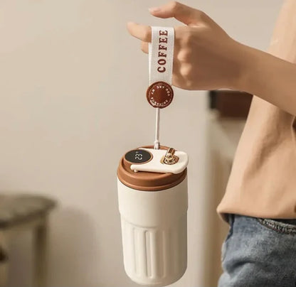 Smart Bottle LED Temperature Display Coffee Cup