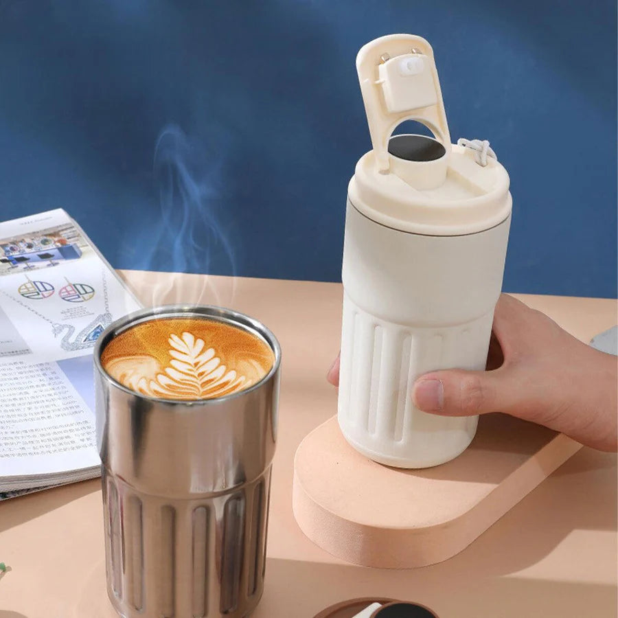 Smart Bottle LED Temperature Display Coffee Cup