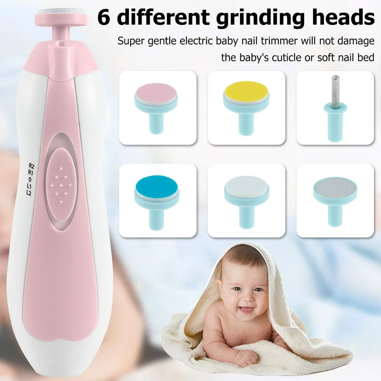 6 in 1 Electric Baby & Adult Nail Trimmer