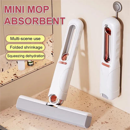 180°Portable Mini Squeeze Mop