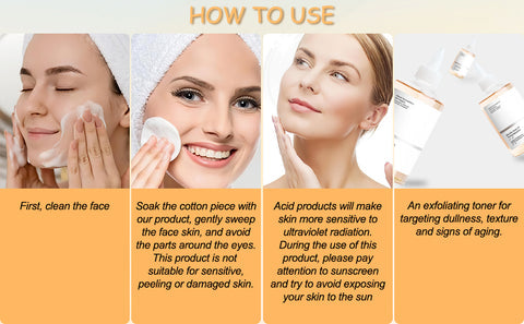 ORDINERY Solution for Blemishes, Acne, and Wrinkles, Toning Resurfacing Solution