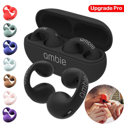 Ambie Sound Earcuffs Wireless Earphones Bluetooth Earring Headphones