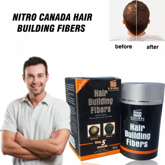 Hair Building Fibers in 5 Seconds for Men & Women