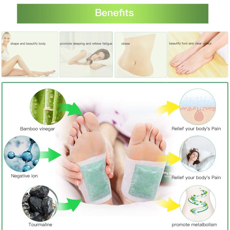 10Pcs Detox Foot Pads