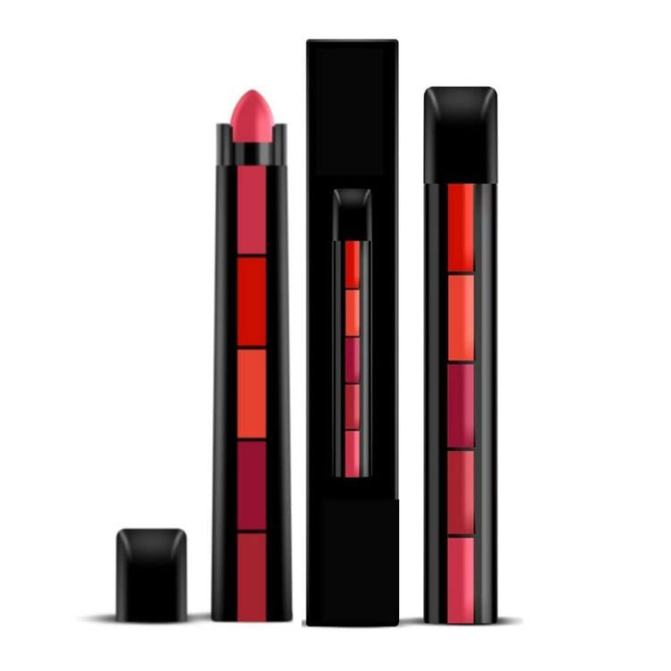 5 In 1 Fit Me 5 Colors Matte Lipsticks