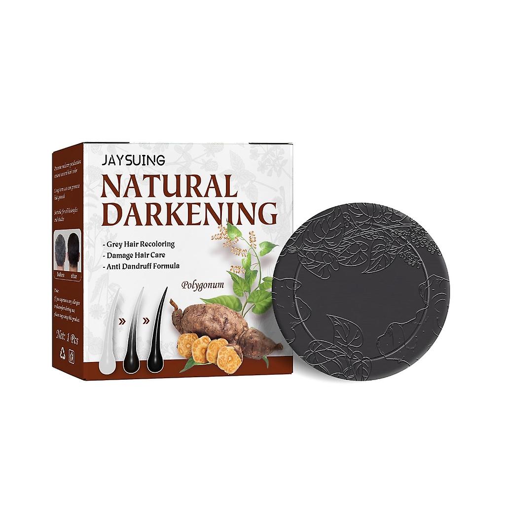 Buy 1 Get 1 Free Organic Hair Darkening Shampoo Bar