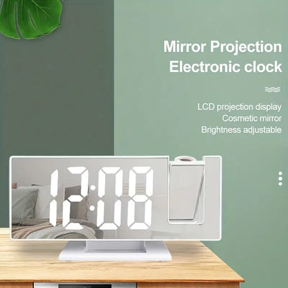 3D Projection Alarm Clock with Mirror