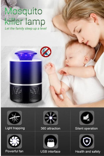 Mosquito Killer Lamp LED Bug Zapper Anti Mosquito Killer Lamp Insect Trap Lamp Killer Home Living Room Pest Control