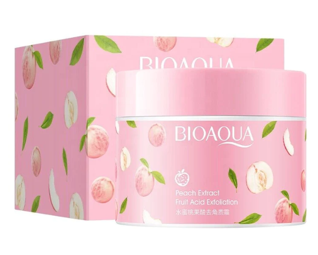 Bioaqua Peach Extract Fruit Acid Exfoliating Face Gel Cream