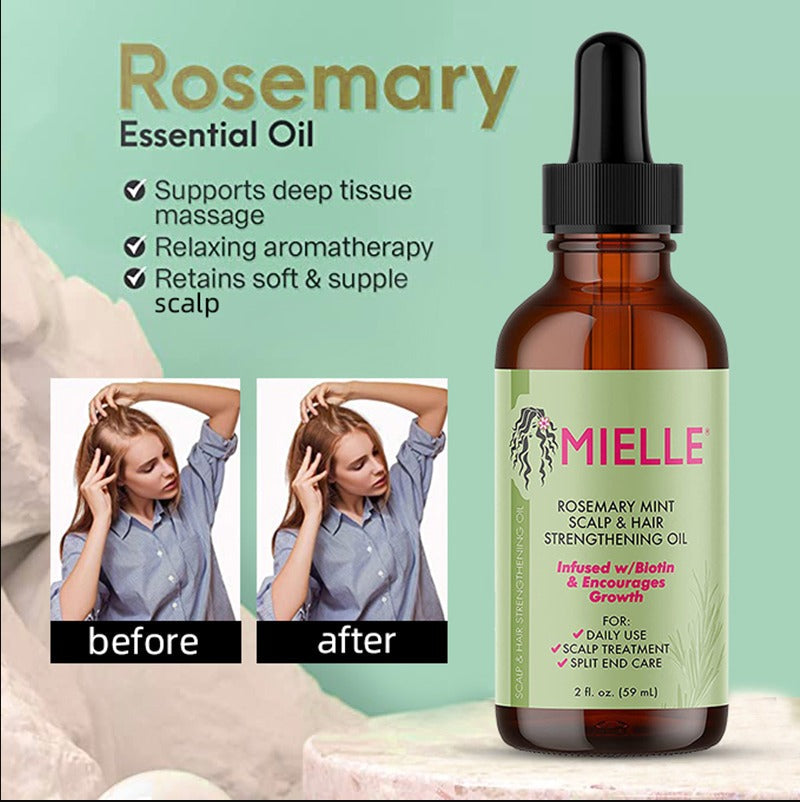 Mielle Rosemary Mint Scalp & Hair Strengthening Oil