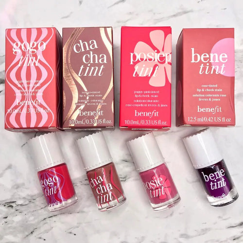 Benefit Lip tint 4 Pcs